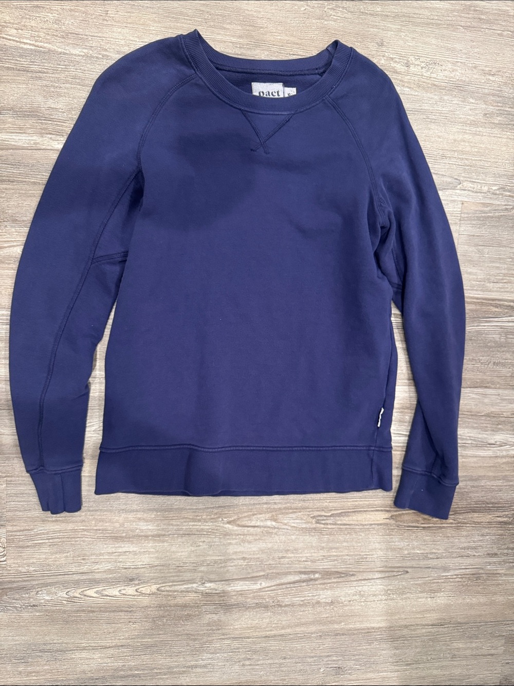 Pact Men’s Crewneck Sweatshirt - Deep Navy